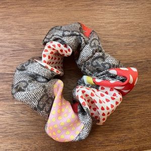 Gucci silk hair scrunchie **handmade